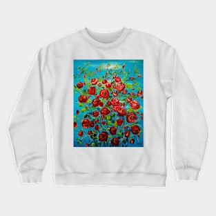 Red roses Crewneck Sweatshirt